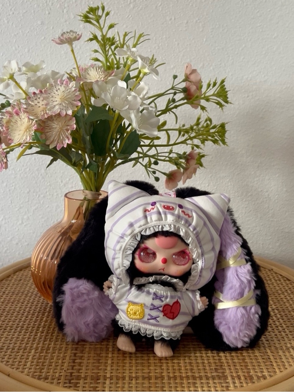 (CUSTOM) Jiimo Eclipse Imp - Black bunny + Baby three liquid eye faceplate
